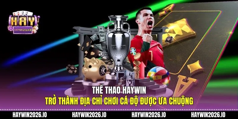 Thể Thao HAYWIN trở thành địa chỉ chơi cá độ được ưa chuộng