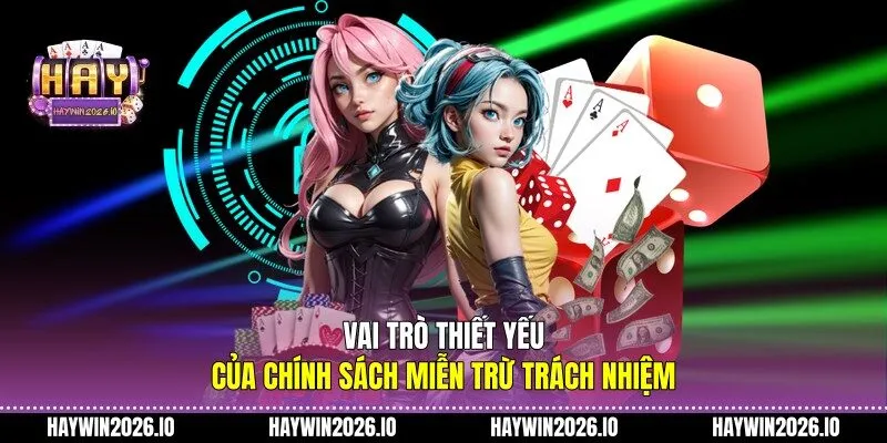 Vai trò thiết yếu của chính sách miễn trừ trách nhiệm